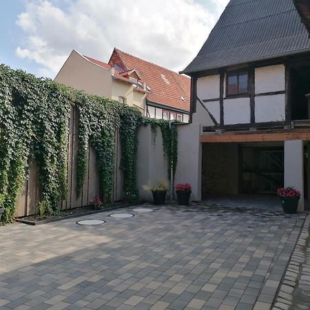 Ackerbürgerhof Ballstraße 18 Quedlinburg Exterior foto